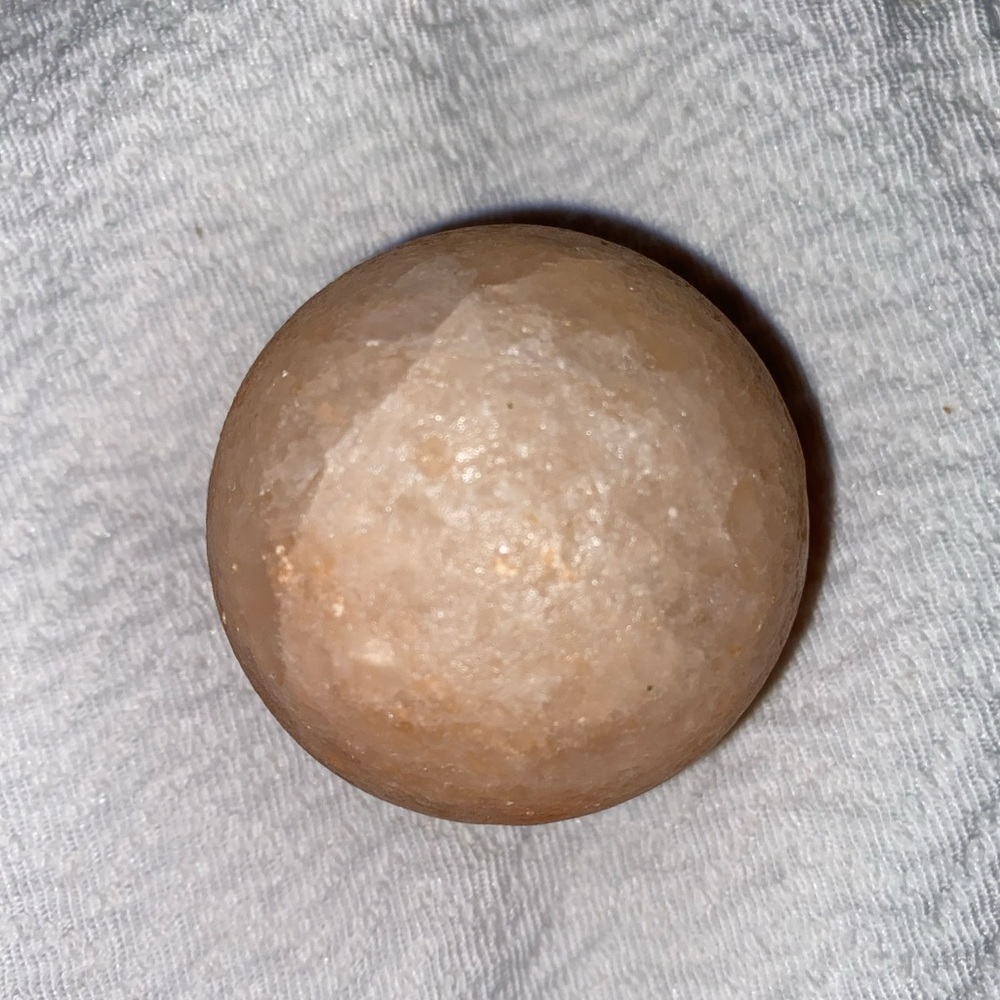 HIMALAYAN SALT CRYSTAL GLOBE STONE